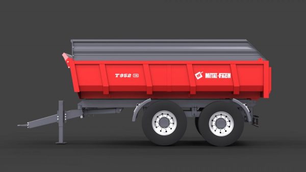 Puspriekabė METAL-FACH T952 - Image 2